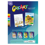 96008 Ravensburger: CreArt - Animali pericolosi - Libro da colorare