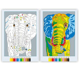 96009 Ravensburger: CreArt - Animali selvaggi - Libro da colorare