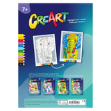 96009 Ravensburger: CreArt - Animali selvaggi - Libro da colorare