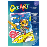 96010 Ravensburger: CreArt - Carta magica: Spazio infinito - Libro da colorare
