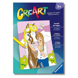 96012 Ravensburger: CreArt - Cavalli da sogno - Libro da colorare