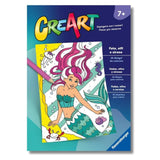 96013 Ravensburger: CreArt - Fate, elfi e sirene - Libro da colorare