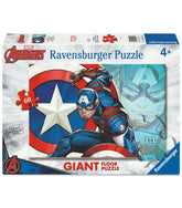 04217 Ravensburger - Captain America - Puzzle Giant Floor - 60 pezzi