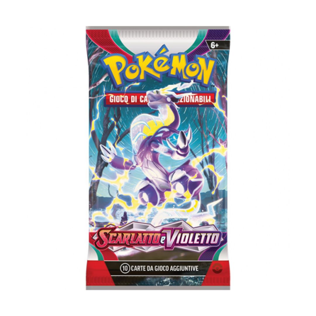 60322 Gamevision - Carte Pokémon Scarlatto & Violetto - Bustina da 10 carte