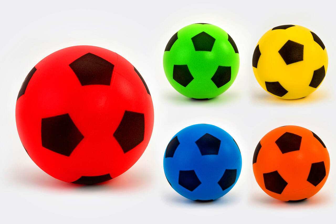 4286 Globo Pallone in Spugna Globo Ø 200 mm Colori Assortiti per Gioco Sicu