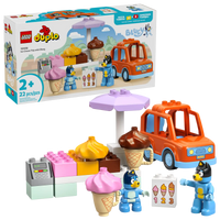 10458 Lego DUPLO Bluey Visita alla gelateria di Bluey