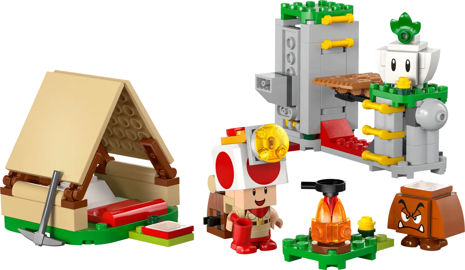 72040 Lego Super Mario In campeggio con Capitan Toad