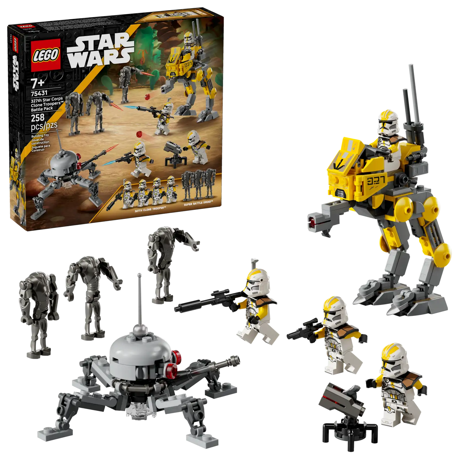 75431 Lego Star Wars TM Battle Pack 327° Star Corps di Clone Troopers™