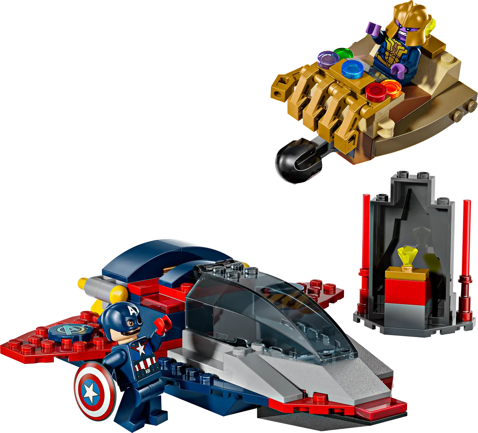 76319 Lego Super Heroes Marvel Captain America contro Thanos