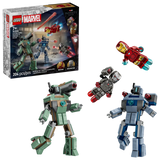 76320 Lego Super Heroes Marvel Iron Man e War Machine contro i droni di Hammer