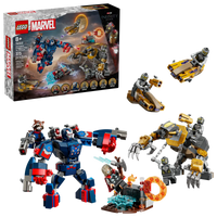 76322 Lego Super Heroes Marvel Avengers: Endgame Thor contro Chitauri