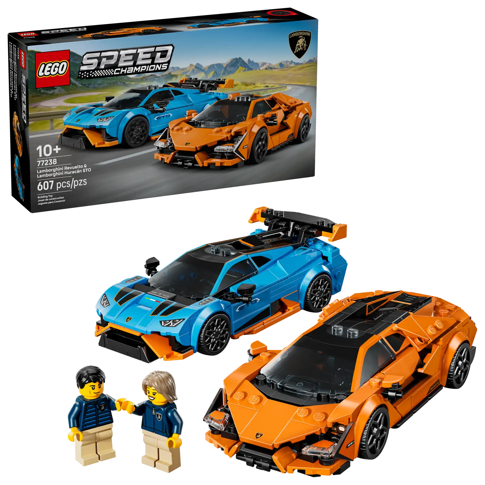 77238 Lego Speed Champions Lamborghini Revuelto e Huracn STO