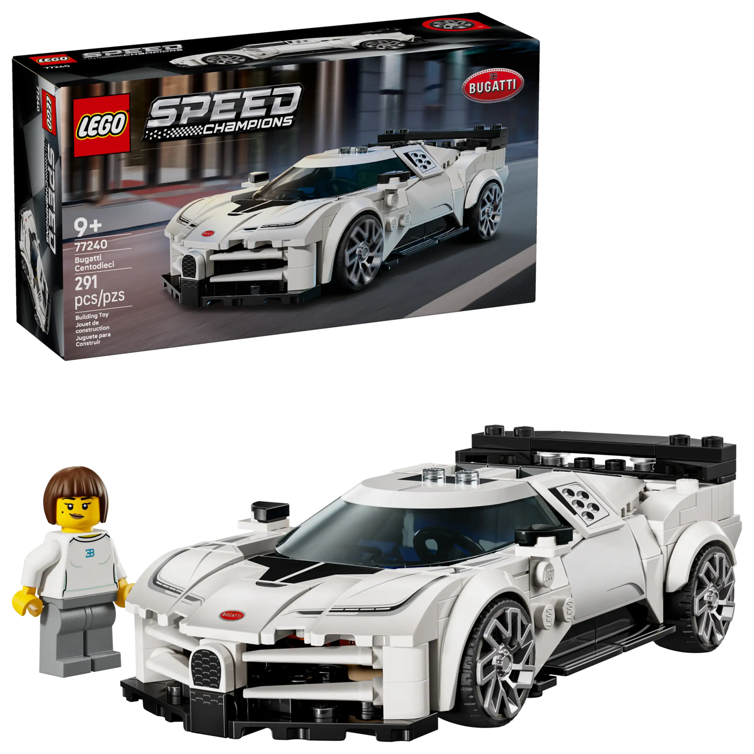 77240 Lego Speed Champions Hyper Sports Car Bugatti Centodieci