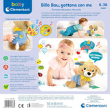 17986 Clementoni Baby Billo Bau Gattona con Me Peluche Interattivo Educativo