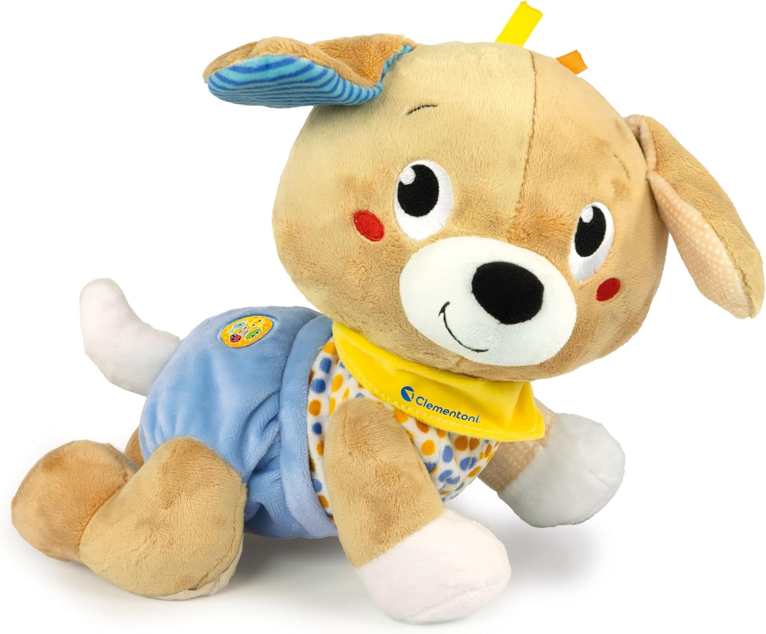 17986 Clementoni Baby Billo Bau Gattona con Me Peluche Interattivo Educativo