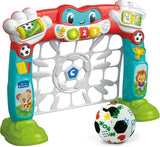 17954 Clementoni Baby Tira e Segna Goleador Rete da Calcio Elettronica con Luci