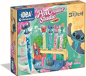 18204.6 Clementoni Idea Disney Stitch Laboratorio delle Penne Creative bambini