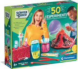 19430.8 Clementoni Scienza e Gioco 50 Esperimenti, Laboratorio Scientifico