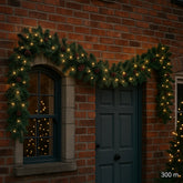 2S D7A90 Ghirlanda Natalizia Siberiana 200 cm Verde Artificiale per Addobbi