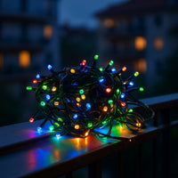 2S M-IP44 Minilucciole LED 100 Luci Multicolor per Esterno, Natale e Decorazioni