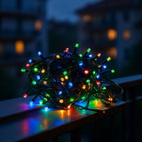 2S M-IP44 Minilucciole LED 100 Luci Multicolor per Esterno, Natale e Decorazioni
