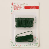 Ganci per Albero Natale 150 pz Verdi 3,8 cm e 6,3 cm JM-14150G
