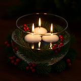 Candele Galleggianti Bianche 4 pz 28g Durata 4 Ore HL-FSQ28/4