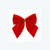 Fiocchi Natalizi Rossi 5,5 cm Set 12 pezzi JW51512/R per Albero, Pacchi, Addobbi