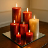 SPECCHIO PER DECORAZIONE QUADRATO 30CM YQM2522-7(1)