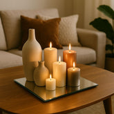 SPECCHIO PER DECORAZIONE QUADRATO 30CM YQM2522-7(1)