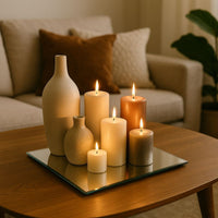 SPECCHIO PER DECORAZIONE QUADRATO 30CM YQM2522-7(1)