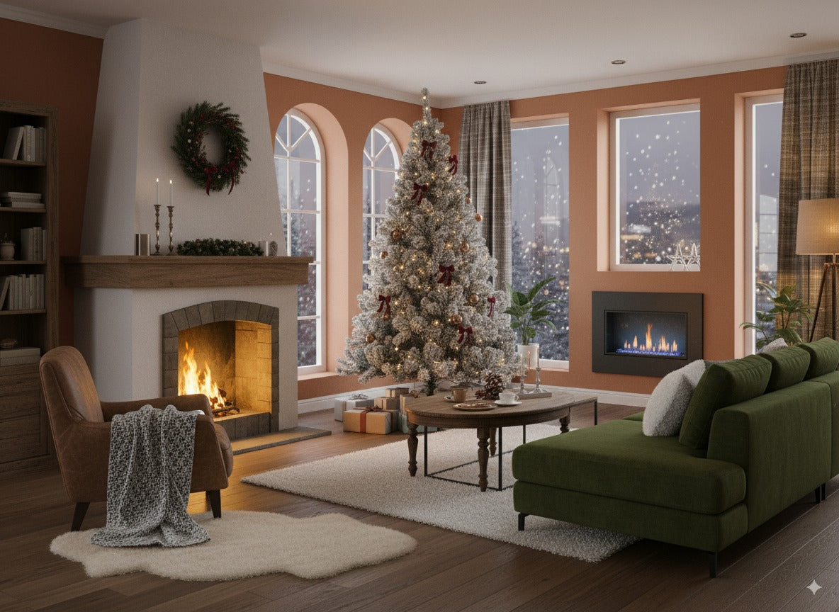 Albero di Natale innevato eco realistico 150 cm con 230 punte 03J50-ZM230PB