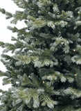 Albero di Natale 210 cm con 450 Luci LED Bianco Caldo 3907 Punte,