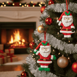 Appendino Babbo Natale Natalizio addobbi Natalizi colore casuale LJDS25-015ABC