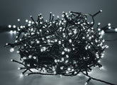 Minilucciole 120 LED Bianco Freddo 1,2m Ramificate Prolungabili Uso Interno/Es