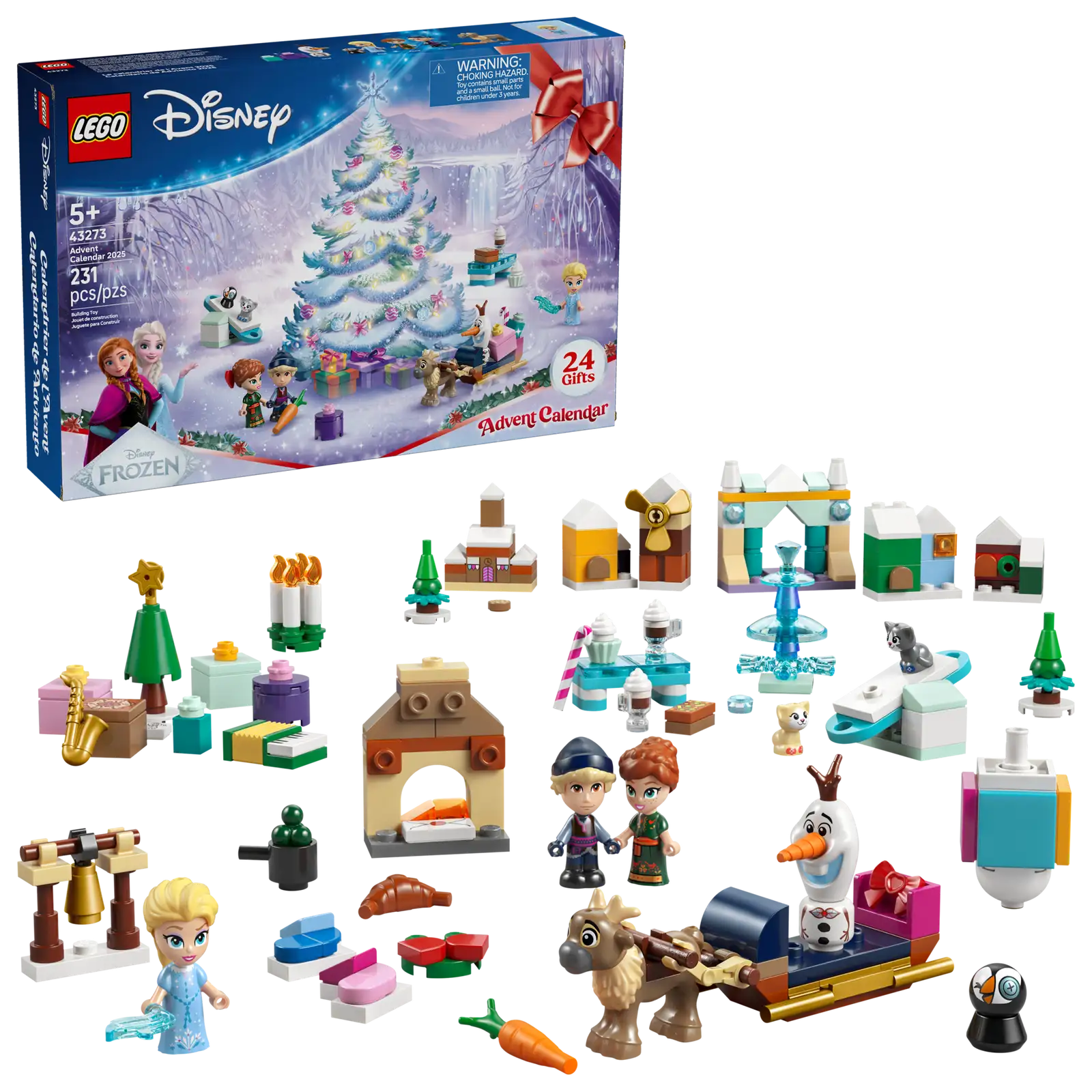 43273 LEGO Disney Princess Calendario dell’Avvento 2025