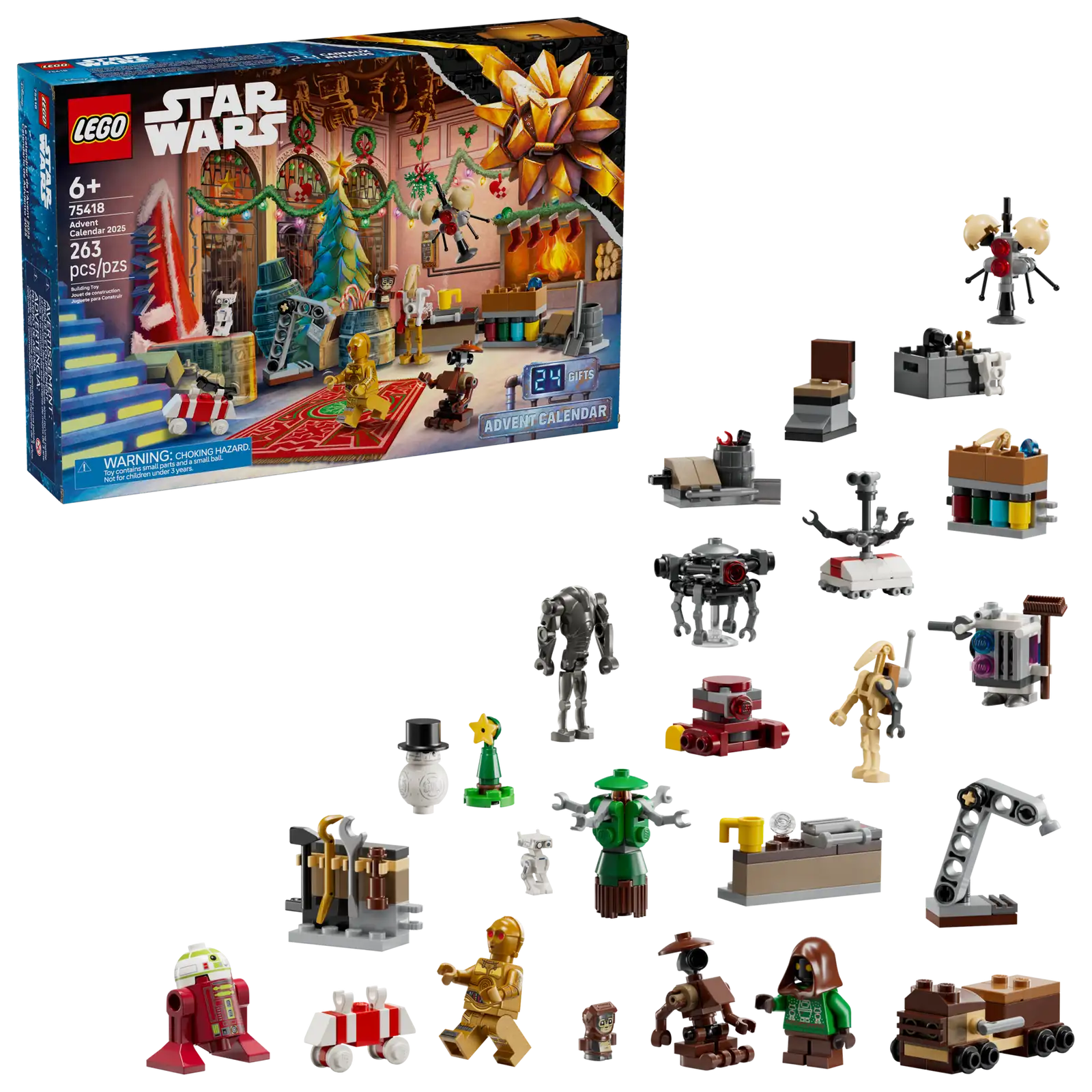 75418 LEGO Star Wars Calendario dell’Avvento 2025