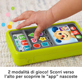 MAttel Fisher-Price Smartphone Scorri e Impara Gioco Educativo Interattivo 6M+