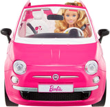 HRG59 Mattel Barbie con Auto Decappottabile Bambola Inclusa con Veicolo Rosa