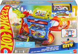 Mattel Hot Wheels Autolavaggio Cambia Colore Playset -Macchina Color Shifters