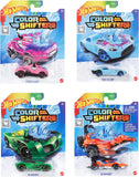 Mattel Hot Wheels Shifters BHR15 Veicoli 1:64 che Cambiano Colore, assortito
