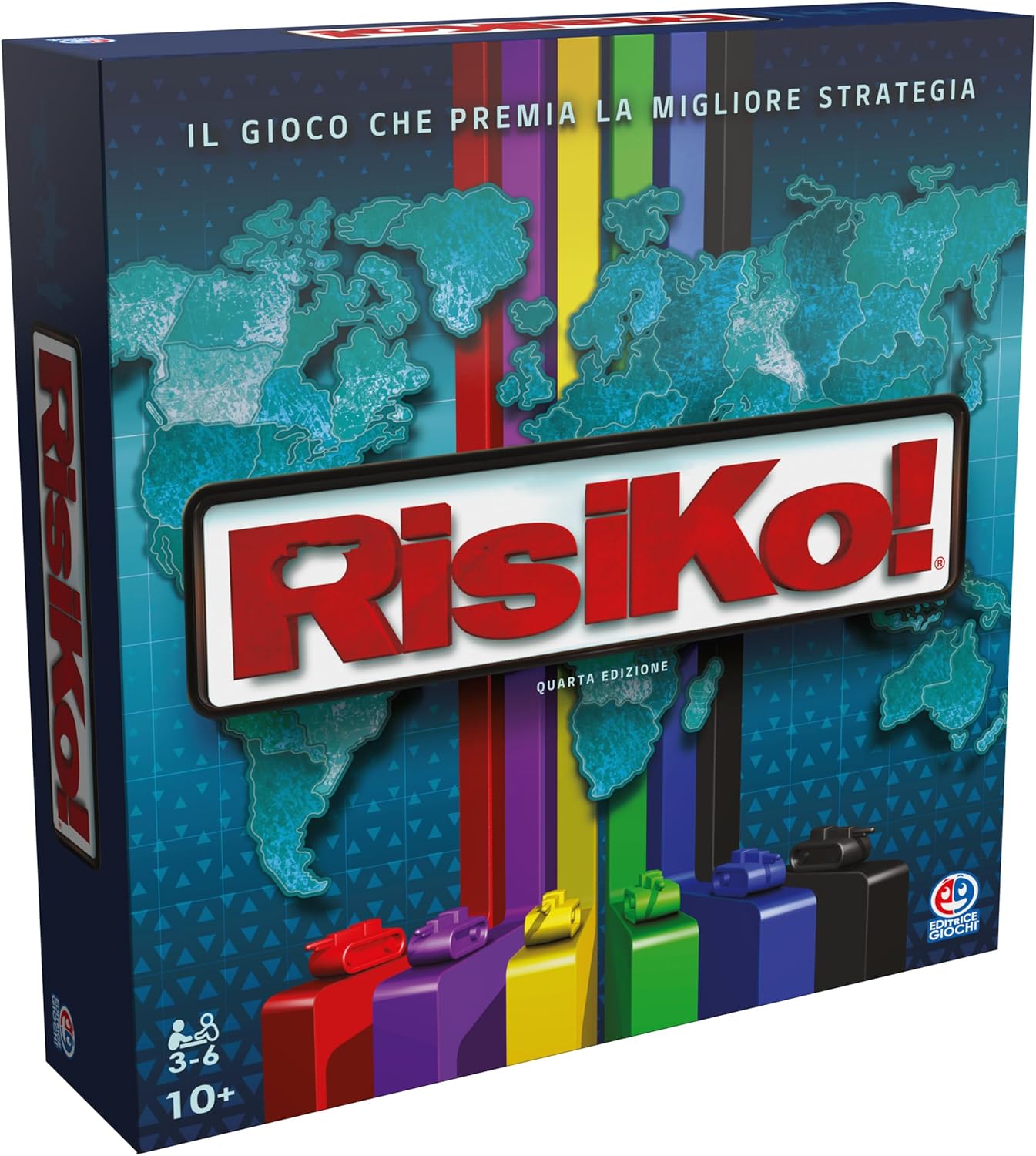 Editrice Giochi Risiko Classico Edizione 2023 Gioco da Tavolo di Strategia