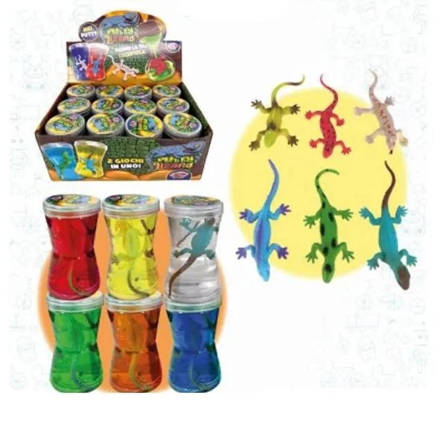 Dip77715 Putty Lizard Glow in the Dark Putty Modellabile animali luminescenti