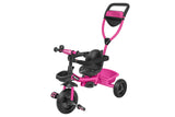 Globo 05619 Triciclo Evolutivo 5 in 1 . Passeggino e Triciclo in Metallo rosa