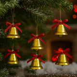 Campanellini in Plastica 3,5 cm Set 6 Pezzi Colore a Scelta XM1434G/R/S