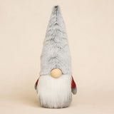Gnomo di Natale 27 cm Cappello in Pelliccia con Barba o Treccia D118302F-3M-3