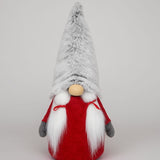 Gnomo di Natale 27 cm Cappello in Pelliccia con Barba o Treccia D118302F-3M-3