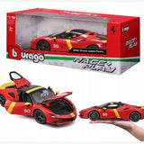 18-16021 Bburago Ferrari R&P SF90 Stradale Le Mans livery 1:18