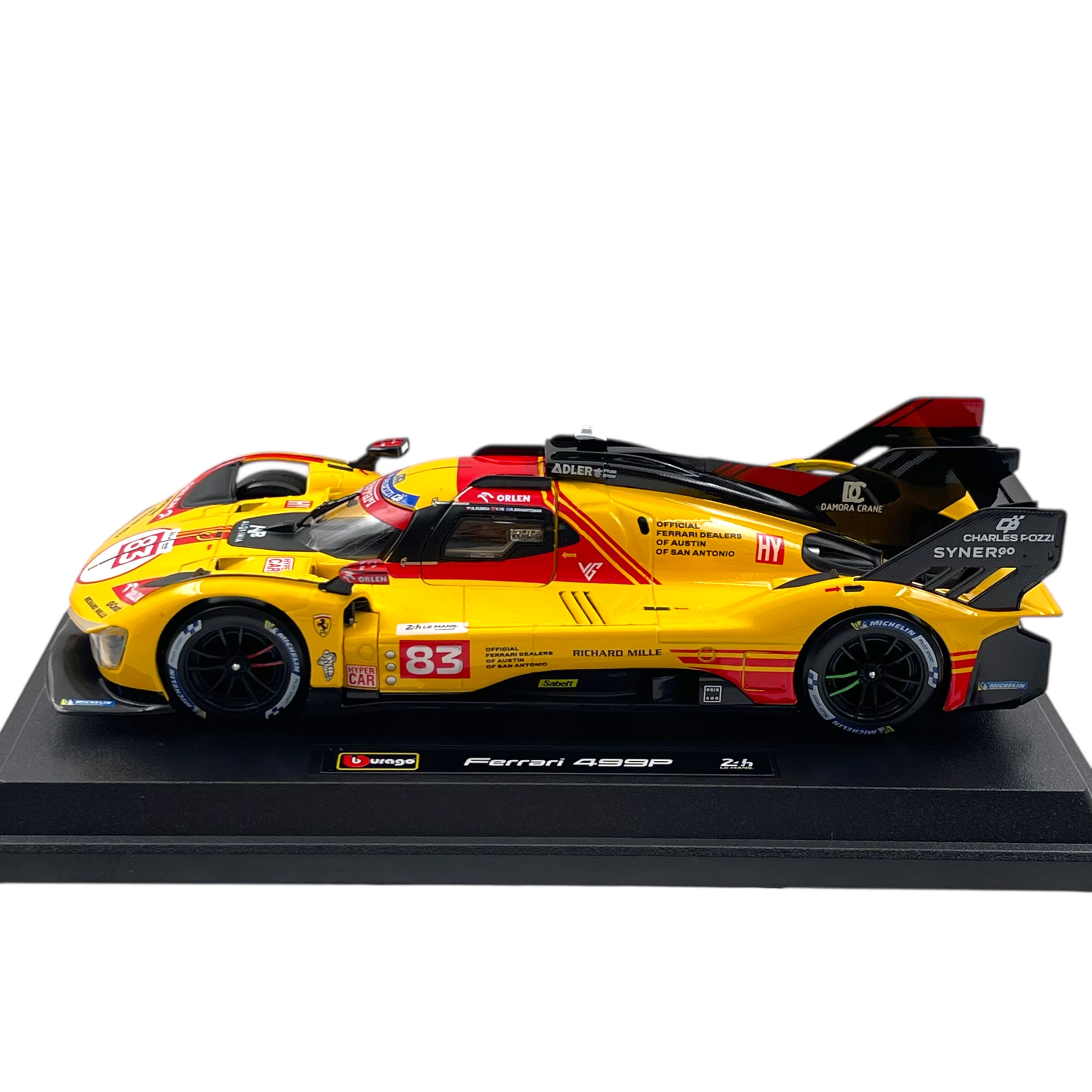 18-26313 Bburago FERRARI 499P 24h LMS Hypercar 2024 (N.83) 1:24