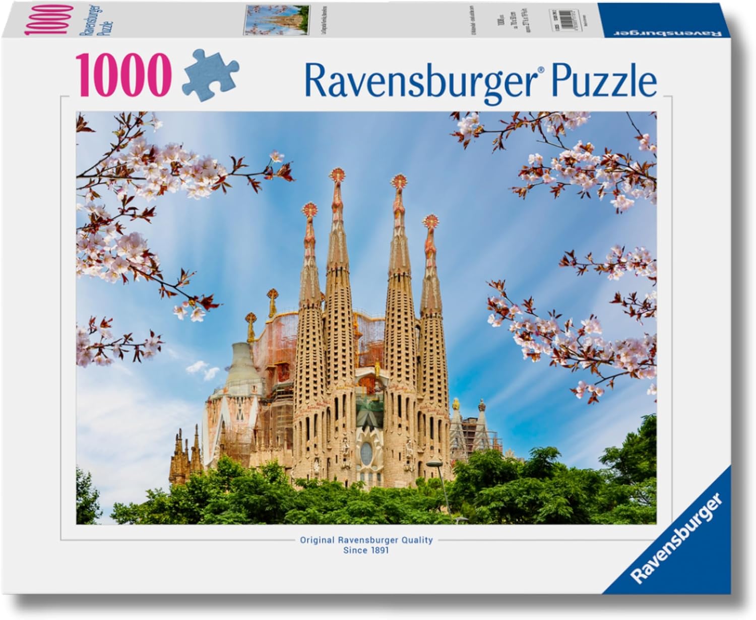 12001791 Barcellona Ravensburger Puzzle 1000 pz